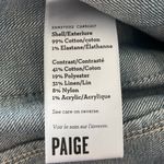 Paige Mosaic Tile Vermont Raffia Jean Denim Jacket Size Small Photo 11