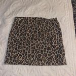 Jolt Cheetah print mini skirt Photo 1