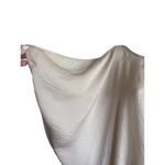 A Byer  Top Women L Champagne Crew Neck Cold Shoulder Short Sleeve Pullover Photo 4