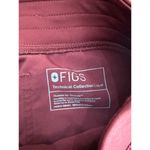 FIGS  Technical Collection Burgundy Pisco Drawstring Basic Scrub Pants Size XS Photo 2