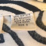 Chico's XL Zebra Abstract Travelers Open Front Cardigan Sweater Lightweight Photo 9