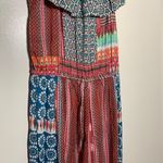 Tolani Feathers by , off the shoulder, hi-low, sleeveless, midi dress, size small Photo 4