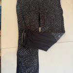 Lululemon  athletica Black Patterned Pants Photo 2