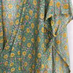 Maelu Kimono Womens One Size Ethically Made Lightweight Floral Chic Size M Photo 4