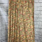 Susan Bristol Casuals floral print maxi skirt with elastic waistband sz XL Photo 0