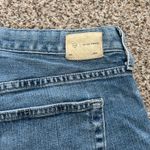 AG Adriano Goldschmied  | Medium Wash Distressed Hem Becke Relaxed Slim Short Photo 9