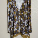 LOGO By Lori Goldstein Logo Lori Goldstein Paint-stroke Cardigan Small Photo 1
