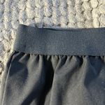 Uniqlo Women's  Navy A-Line Mid Pockets Elastic Waist Skirt Size Small EUC #0429 Photo 2