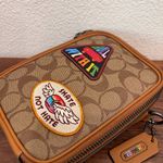 Coach Stanton Crossbody In Signature Canvas With Patches cj671 Photo 4