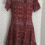 Forever 21 Forever‎ 21 flared burgundy rust orange dress Photo 0