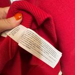 Hollister Red Floral Sleeve Hoodie California Logo Cozy Winter Casual M Photo 5