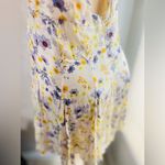 Free People L36430 Ivory Combo It Takes Two Crossover Skater Dress Size medium Photo 8