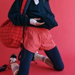 Free People #30 NWT Take Your Shot Shorts in Cherry Crush Photo 0