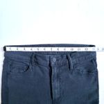 Mother The Insider Crop Step Fray Jeans Black So Far Gone 26 Photo 10