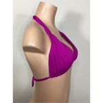 La Blanca New.  orchid and white bikini. Size 6/10.  Retails $135 Photo 5