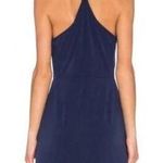 BCBGeneration  Drape Pocket Dress Navy Blue Pleated Cocktail Party Mini Size M Photo 1