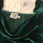 Princess Polly NWT Princess Fiona Emerald Green Velvet Long Sleeved Mini Dress Costume Photo 7