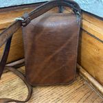 HANDMADE ARTESIAN Indigenous Brown Leather Southwestern Woven BOHO Crossbody Bag Photo 12