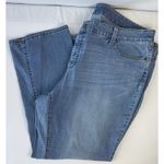 st. john's bay Straight Leg Jeans Light Wash Denim Women Size 24W Photo 0