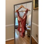 Cupshe  Orange One Piece Swim Suit Bathing Suit Size M Photo 3