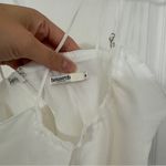 House Of CB Orla White Chiffon Strappy Corset Photo 4