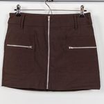 XOXO Vintage Y2K Zipper Front Mini Skirt Photo 0