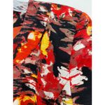 Birch Hill Women's Floral Silk Blend Blazer Size L Pockets Old Money Art to Wear Red Size L Photo 1