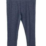 Beyond Yoga Women's Super Soft Dark Grey Space Dyed High Rise Cropped Leggings Photo 0