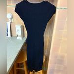 Karen Millen  Knit Navy Midi Dress Photo 3