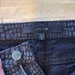 joe's jeans  Pebbled Snakeskin Velvet Skinny Jeans, 26 Photo 9