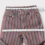 American Eagle Skinny Straight Pinstriped Jeans 00 Reg Size 24 Photo 3