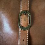 Patricia Nash  Leather Purse Venezia Pouch Saddle Brown Crossbody Bag Photo 2