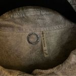 Anthropologie Anthro ONE GIRL WHO Suede Gold Leather Jacket. Size SP Photo 10