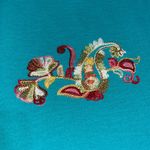Fig & Flower Embroidered Floral Paisley Roll Photo 8