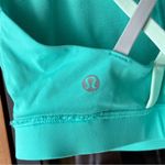 Lululemon  Energy sports bra strappy Bali Breeze Fresh Teal Silver Spoon vintage Photo 4