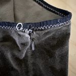 Sundance  Velvet Midi Skirt A Line Back Zipper Side Slits Hem 100% Cotton Brown 6 Photo 1