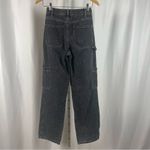 RSQ  Grunge Cargo Size 23 Baggy Loose Wide Leg Jeans Acid Wash Photo 1