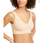 Calvin Klein Brand New Women's SIze XS Lifting Plunge Tan Nude Bra Photo 1