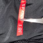 Spanx Leggings Shiny Stretch Black Nylon Elastane Womens Size Large Photo 8