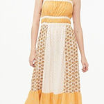 Aeropostale 627.  milkmade western boho Cottagecore midi dress Medium Photo 0