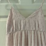 EXPRESS  Pink Gold Print Tiered Maxi Dress Photo 3