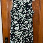 CHAPS EST 1978 Floral Tropical A-line Knee Length Dress Photo 0