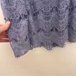 Free People  Elegant Lace Sleeveless Dress in Lavender Photo 3