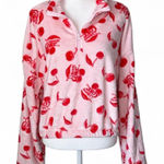 Cherry Coke Cola Sweatshirt Pink Size M Photo 0