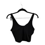 Halara  Black Cloudful Crop Tank Top Athletic Athleisure Women's Size S Photo 2