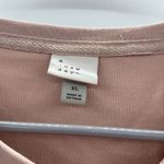 A New Day  Taupe‎ Eyelet Sleeve Sweatshirt Women’s Size XL Pullover Casual Photo 3