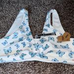 PINK - Victoria's Secret PINK blue Butterfly Bikini Photo 2