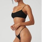 Alo Yoga Airmesh Venus Bralette Black Small NWT Authentic Photo 3