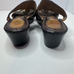 Born Shoes Born 'Kimi'Brown Leather Wedge Sandals Size 8M  Photo 3