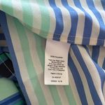 Talbots Multicolor Striped Blouse Photo 8
